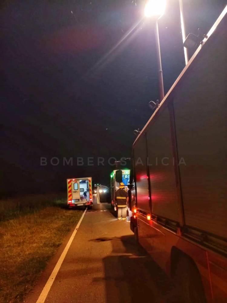 Accidente fatal en Alicia 