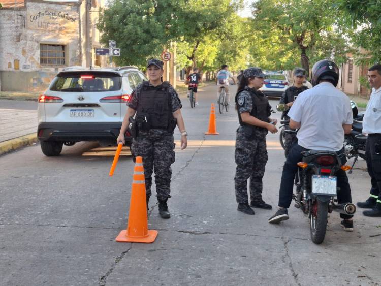 Megaoperativo preventivo en San Francisco, Frontera y Josefina