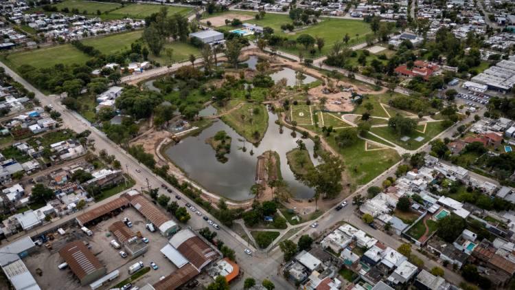 San Francisco: avanza la recuperación integral del Parque del Cincuentenario