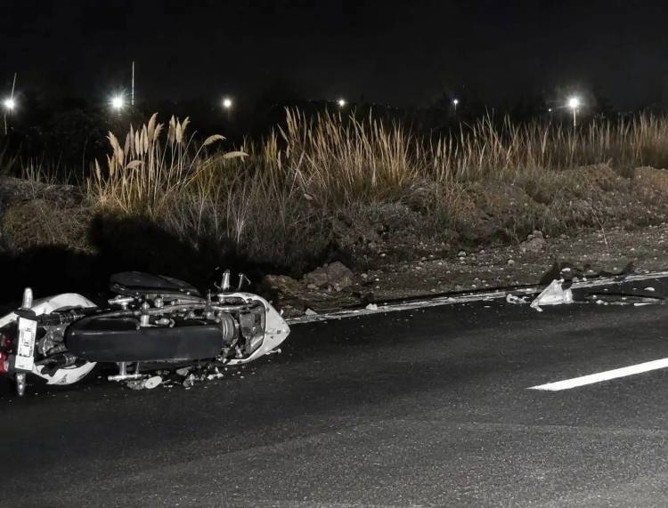 Un motociclista murió tras un violento choque en el acceso oeste de San Francisco