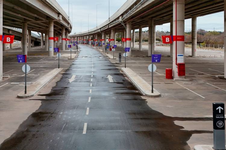 Este jueves quedarán habilitadas las nuevas playas de estacionamiento del Kempes