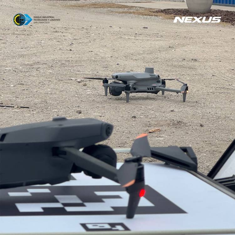 El Parque Industrial suma drones de alta tecnología para reforzar la seguridad